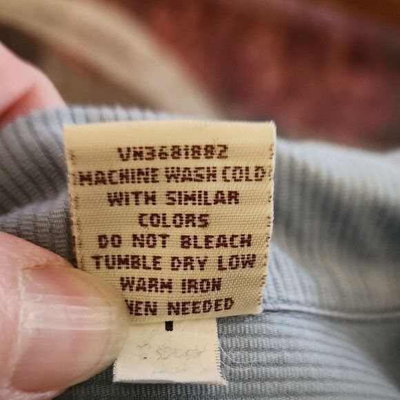 Women's XL Light Blue Jacket by Linden Hill - Picture 7 of 7